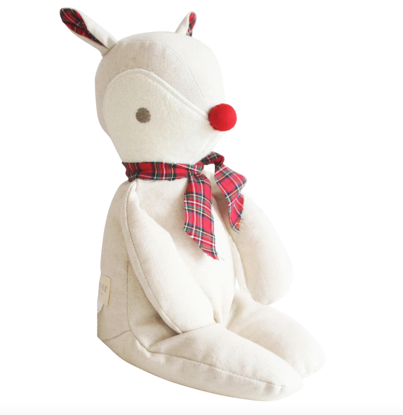 Alimrose Baby Rudolph - Linen Tartan