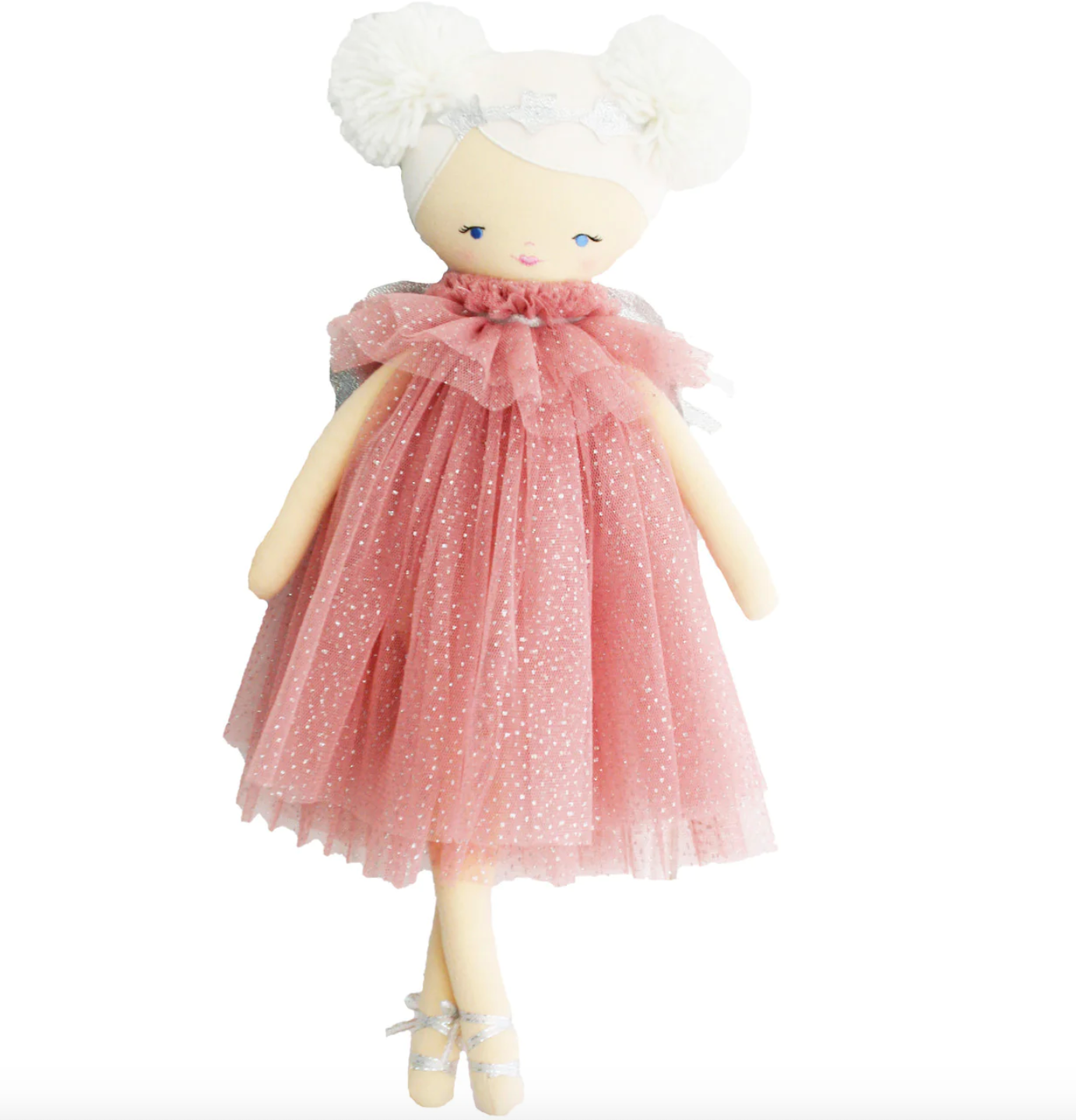 Alimrose Ava Angel Doll - Blush Silver