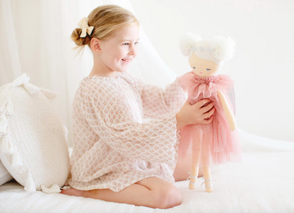 Alimrose Ava Angel Doll - Blush Silver