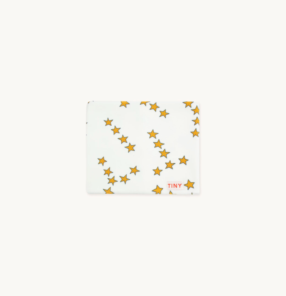 Tiny Cottons Tiny Stars Polar Neck Warmer - Off White