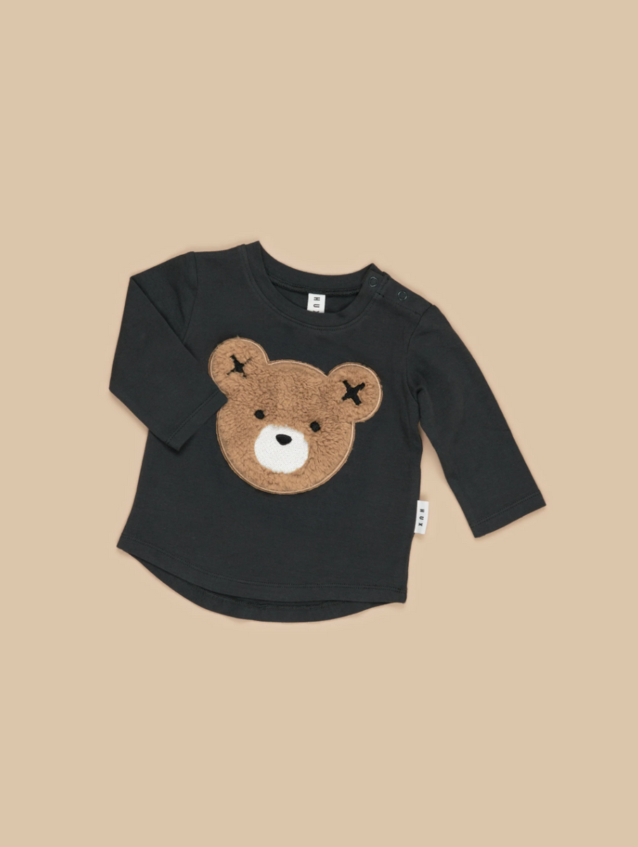 Huxbaby Fur Hux Top - Soft Black – Dreams of Cuteness