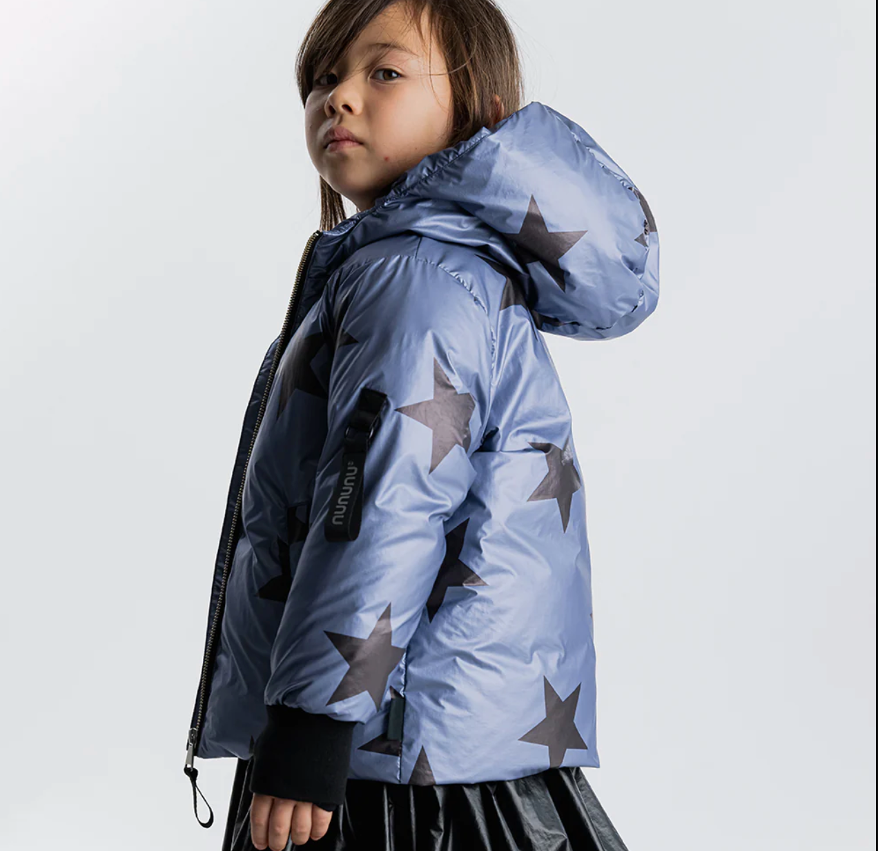 Nununu Star Bright Down Jacket - Foggy Blue