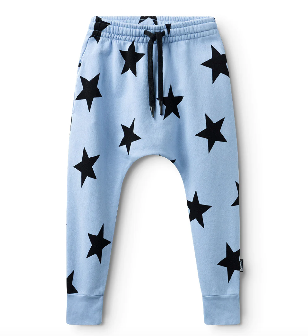 Nununu Star Baggy Pants - Foggy Blue