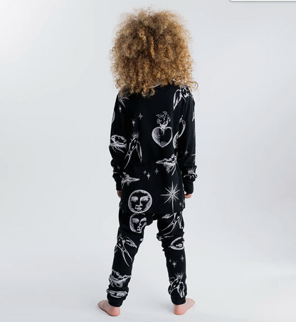 Nununu All Inked Loungewear - Black