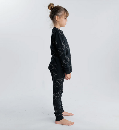 Nununu Bubbly Nununu Loungewear - Black