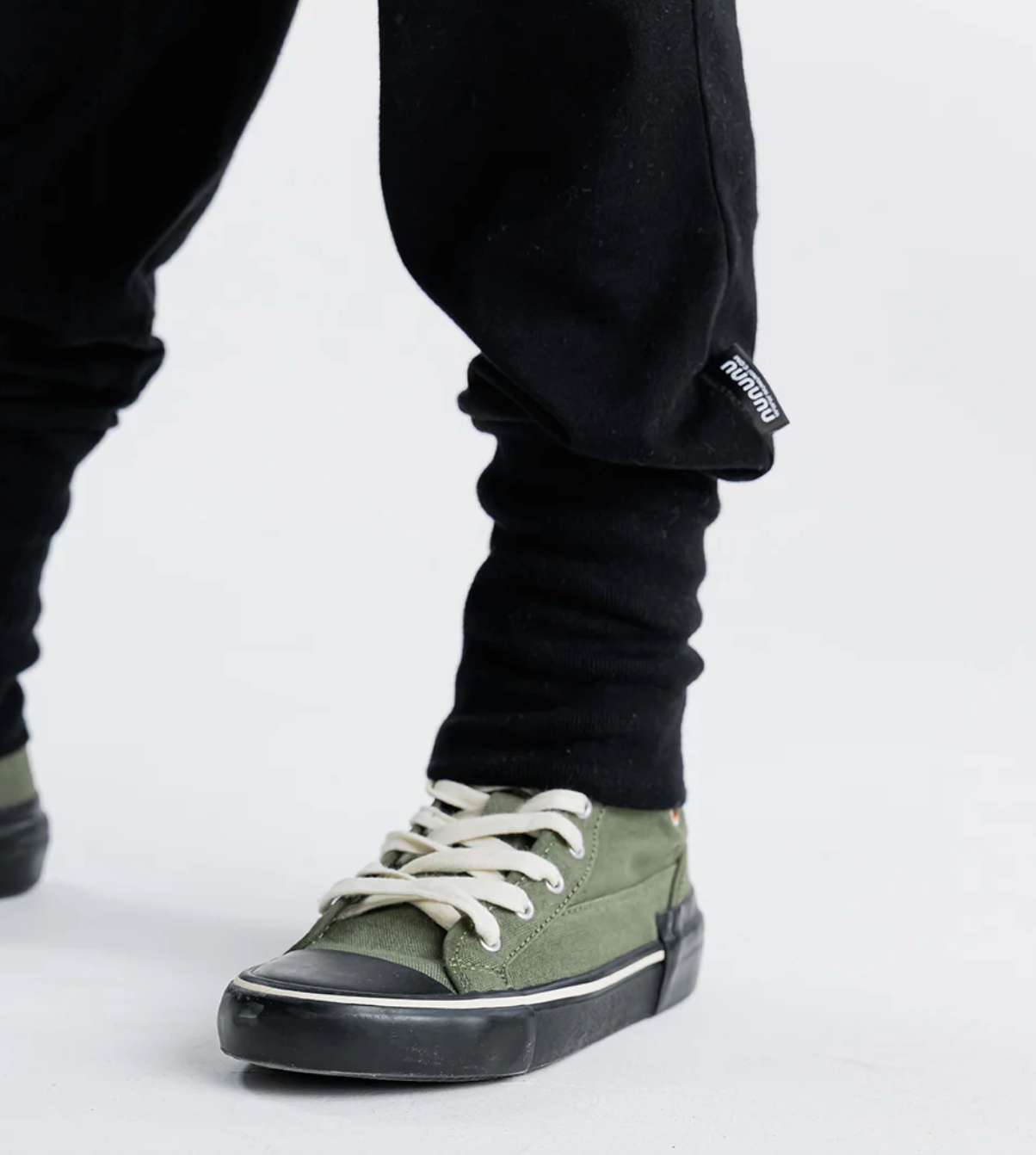 Nununu Dizzy Skull High Tops - Olive