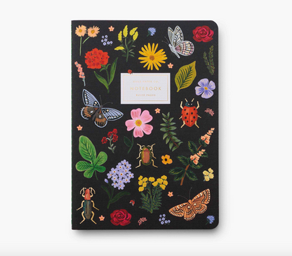 Rifle Paper Co. Assorted Set Of 3 Curio Notebooks