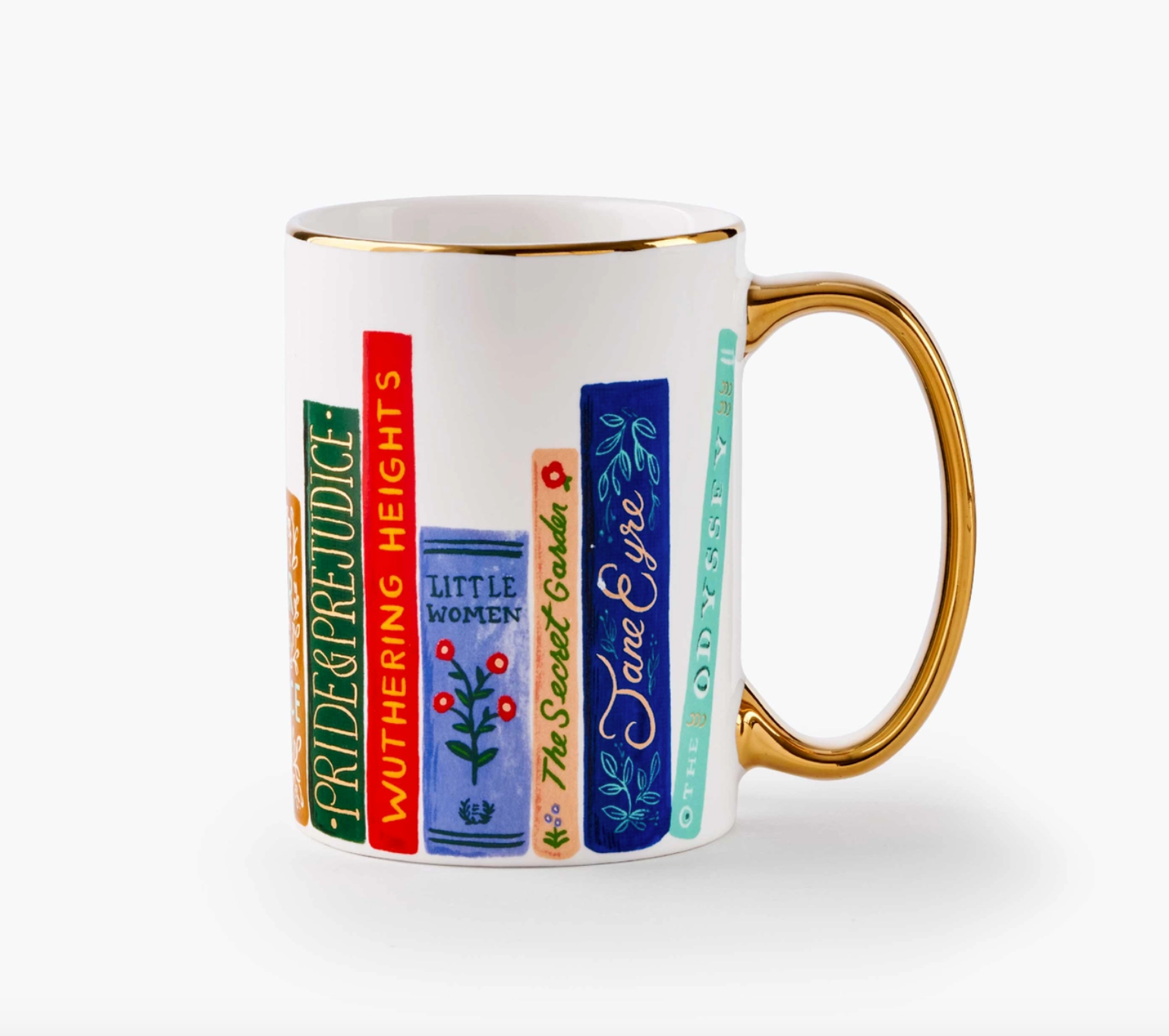 Rifle Paper Co. Book Club Porcelain Mug