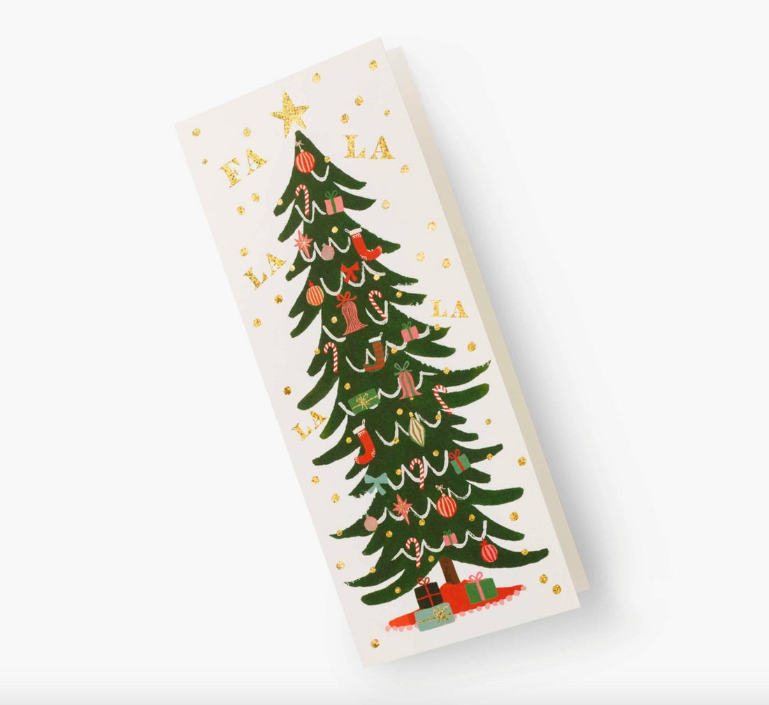 Rifle Paper Co. Fa La La Tree Card