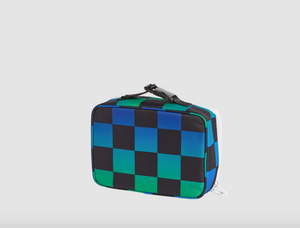 Rodgers Lunch Box - Blue Checkerboard