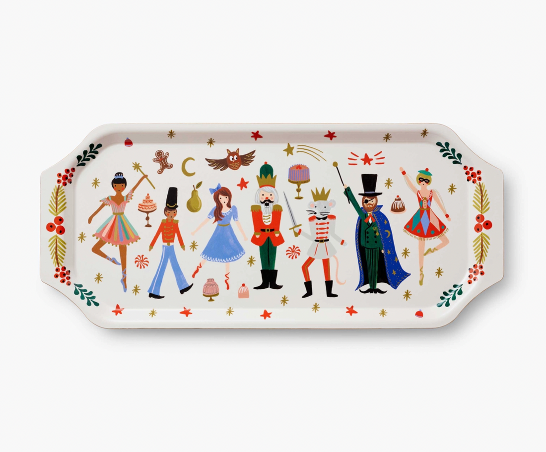 Rifle Paper Co. Nutcracker Vintage Serving Tray