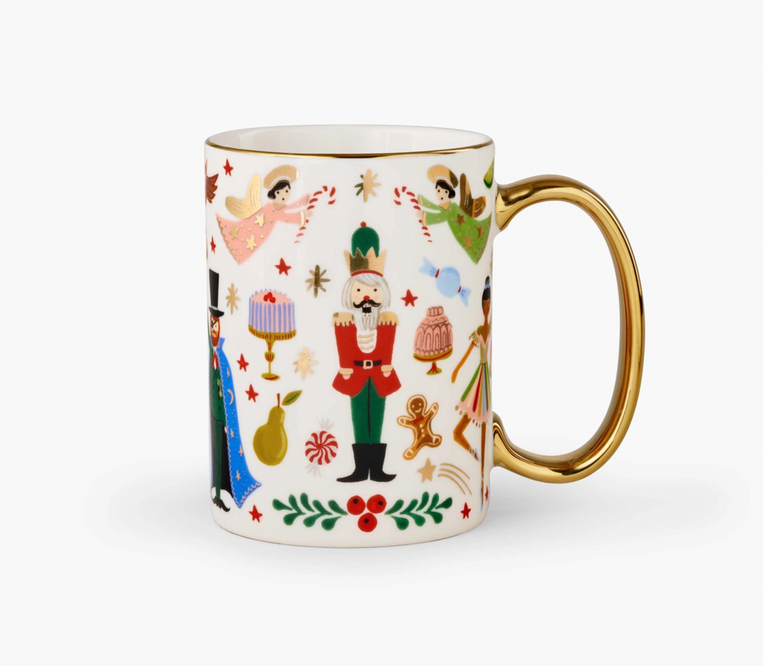 Rifle Paper Co. Nutcracker Porcelain Mug