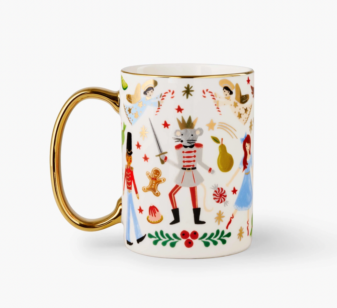 Rifle Paper Co. Nutcracker Porcelain Mug