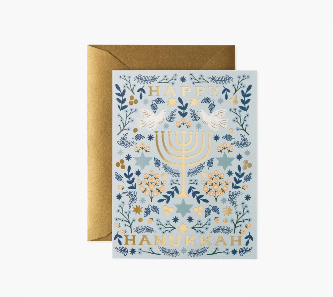 Rifle Paper Co. Hanukkah Menorah Card