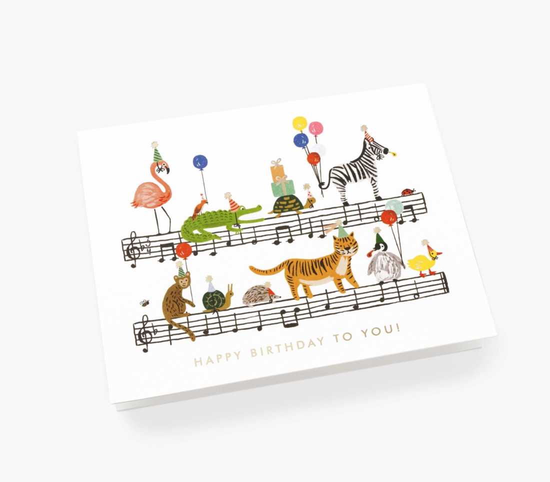 Rifle Paper Co. Happy Birthday Song Card