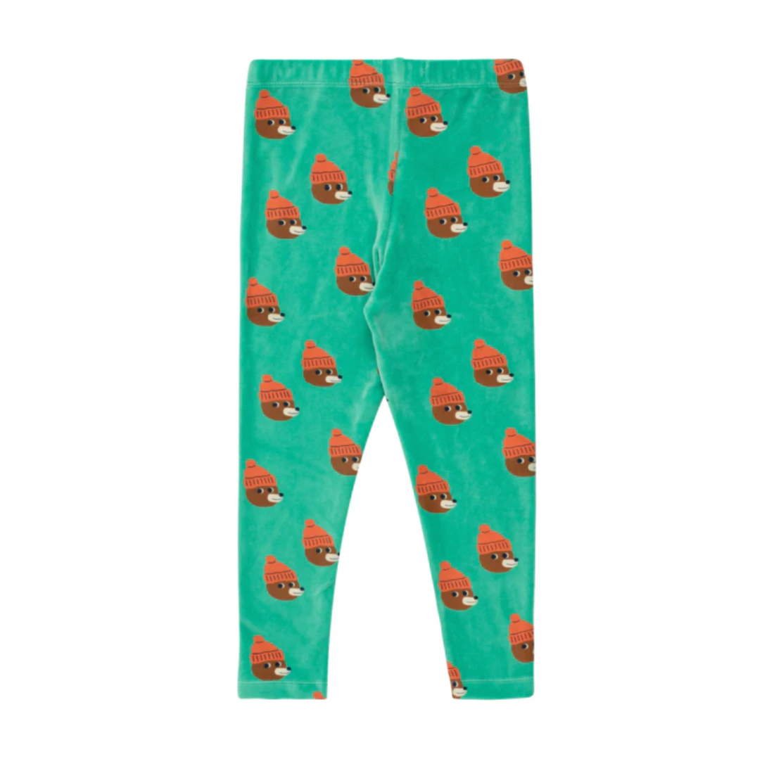 Tiny Cottons Bears Ski Pants - Emerald