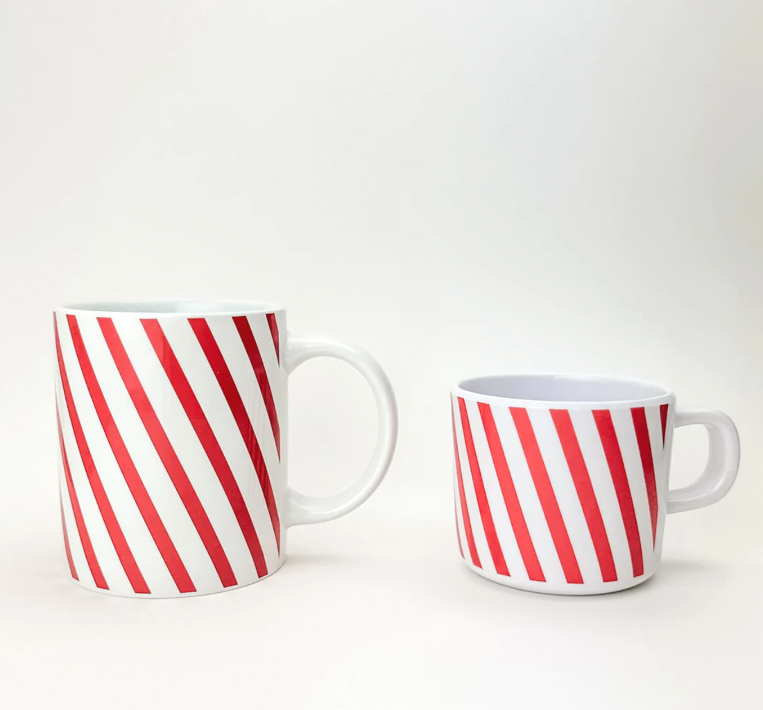 Helmsie Peppermint Two of a Kind Cup Set