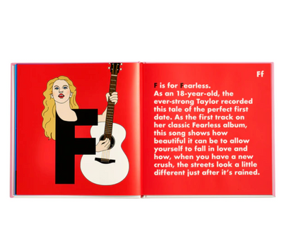 Alphabet Legends Taylor Swift Legends Alphabet Book