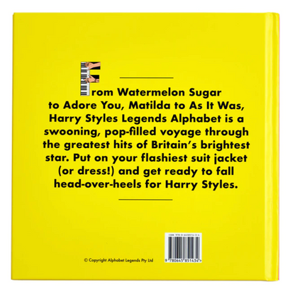 Alphabet Legends Harry Styles Legends Alphabet Book