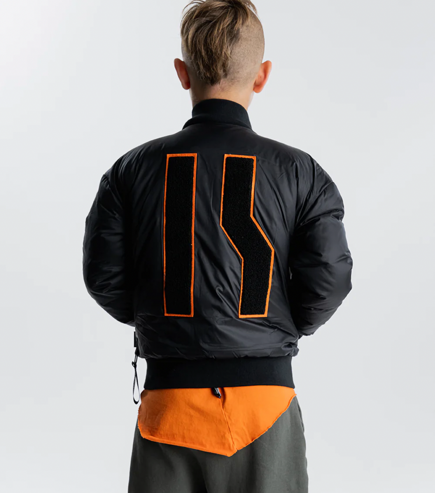 Nununu Racer Down Bomber Jacket - Black