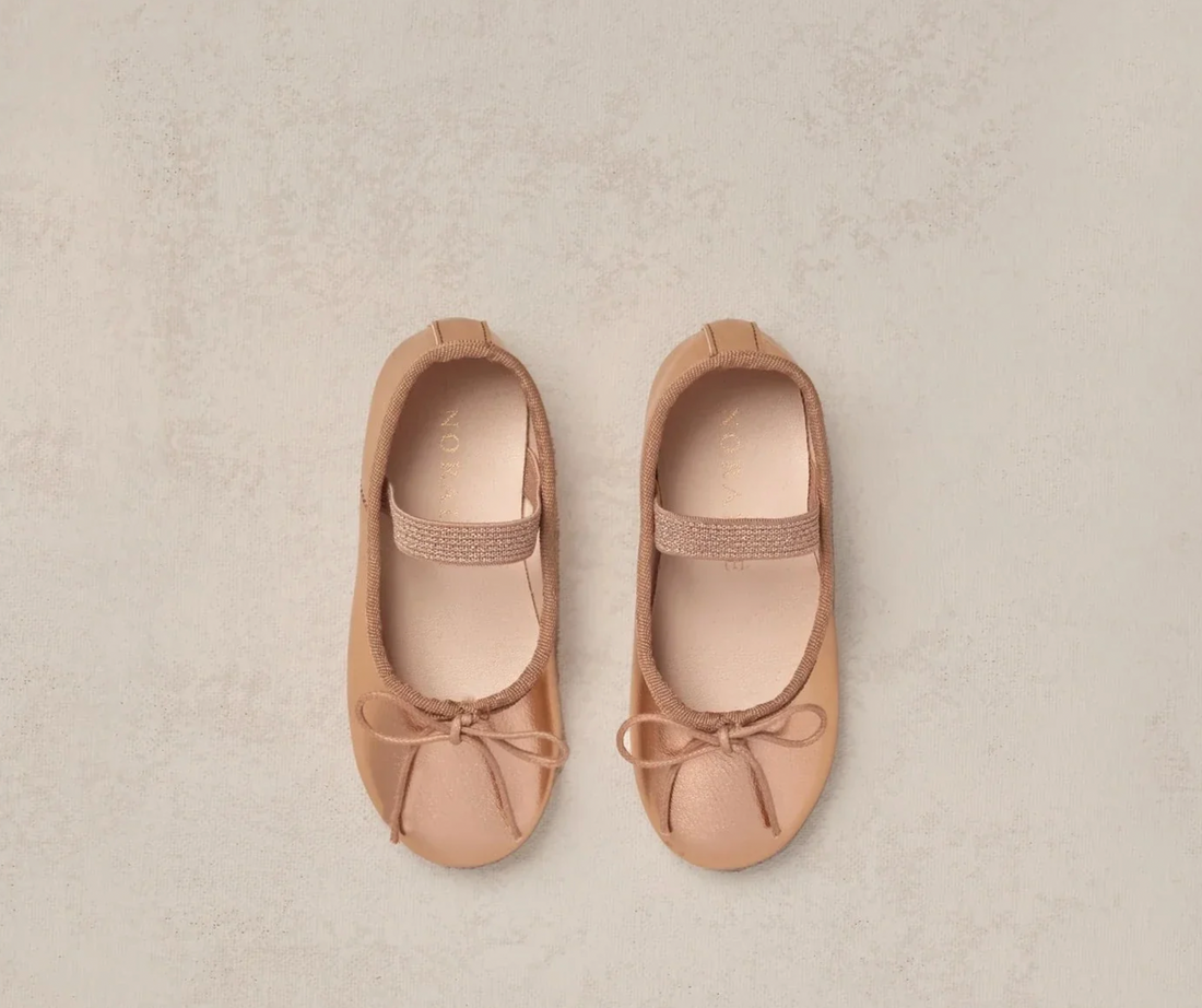 Noralee Ballet Flats - Copper Metallic