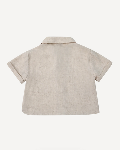 Donsje Lerie Shirt - Warm White Melange