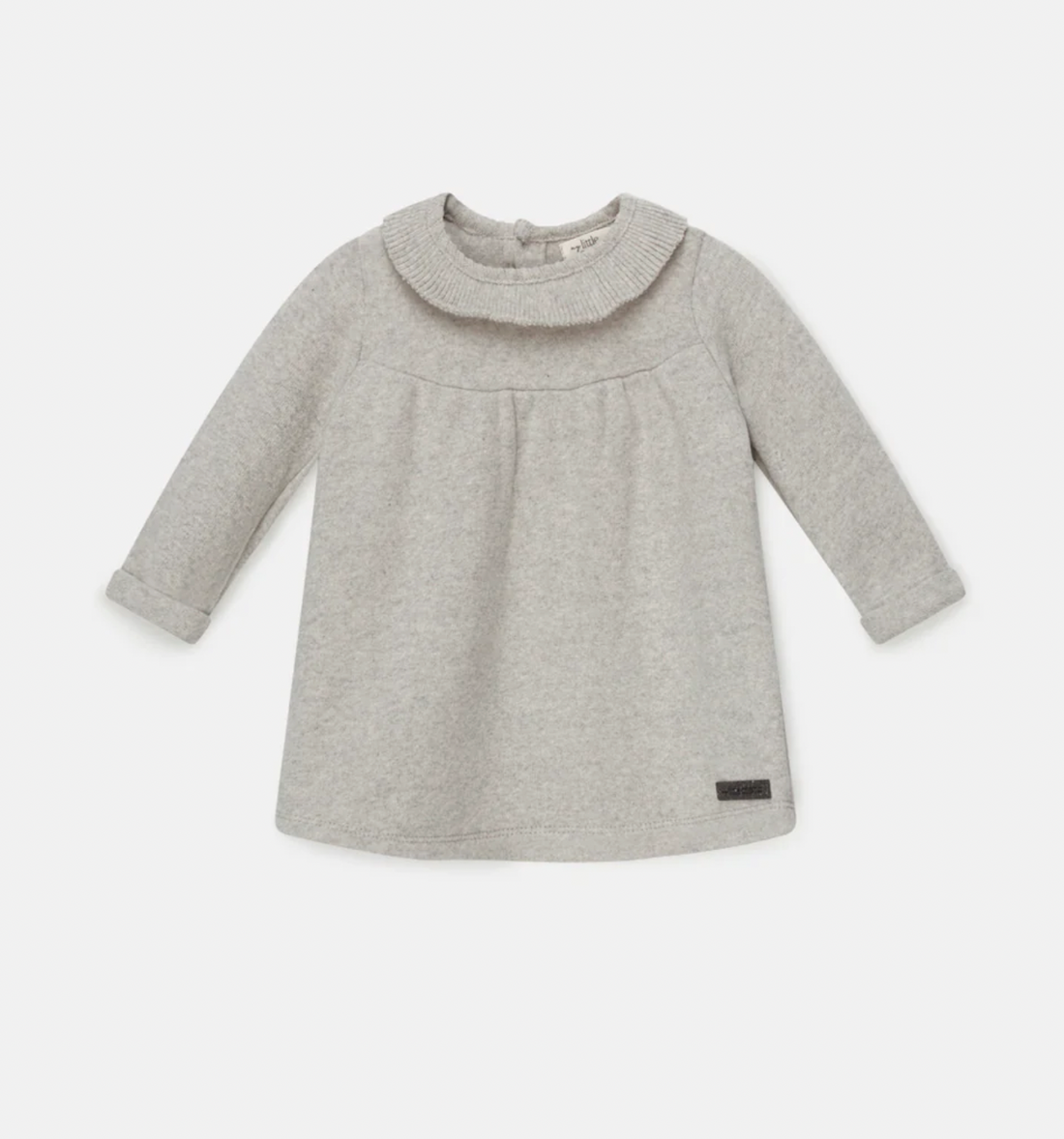 My Little Cozmo Lola Baby Dress - Light Grey