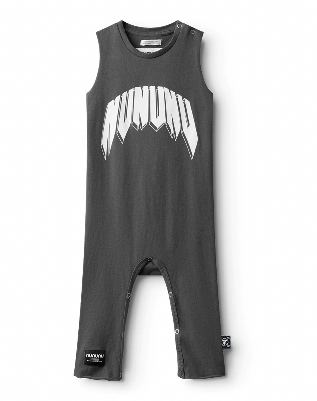 Nununu Rock Nu Roll Overalls - Dyed Graphite