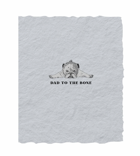 Paper Baristas Father's Day Greeting Card - Dad to the Bone