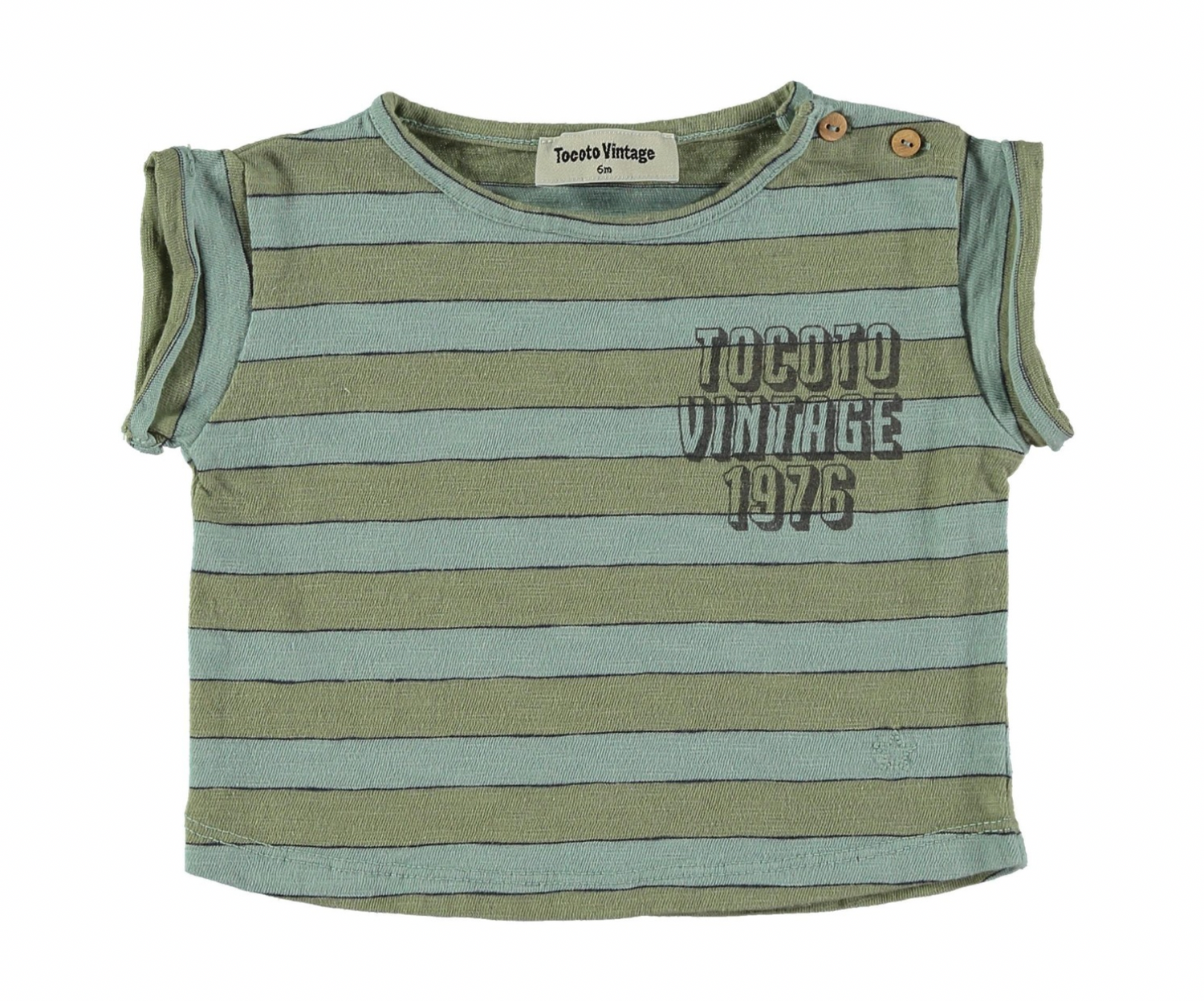 Tocoto Vintage Tocoto Vintage 1976 Baby T-shirt - Green