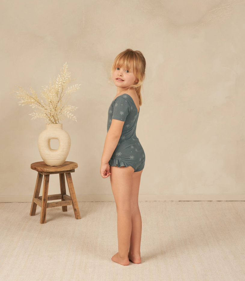 Rylee + Cru  Leotard - Daisies