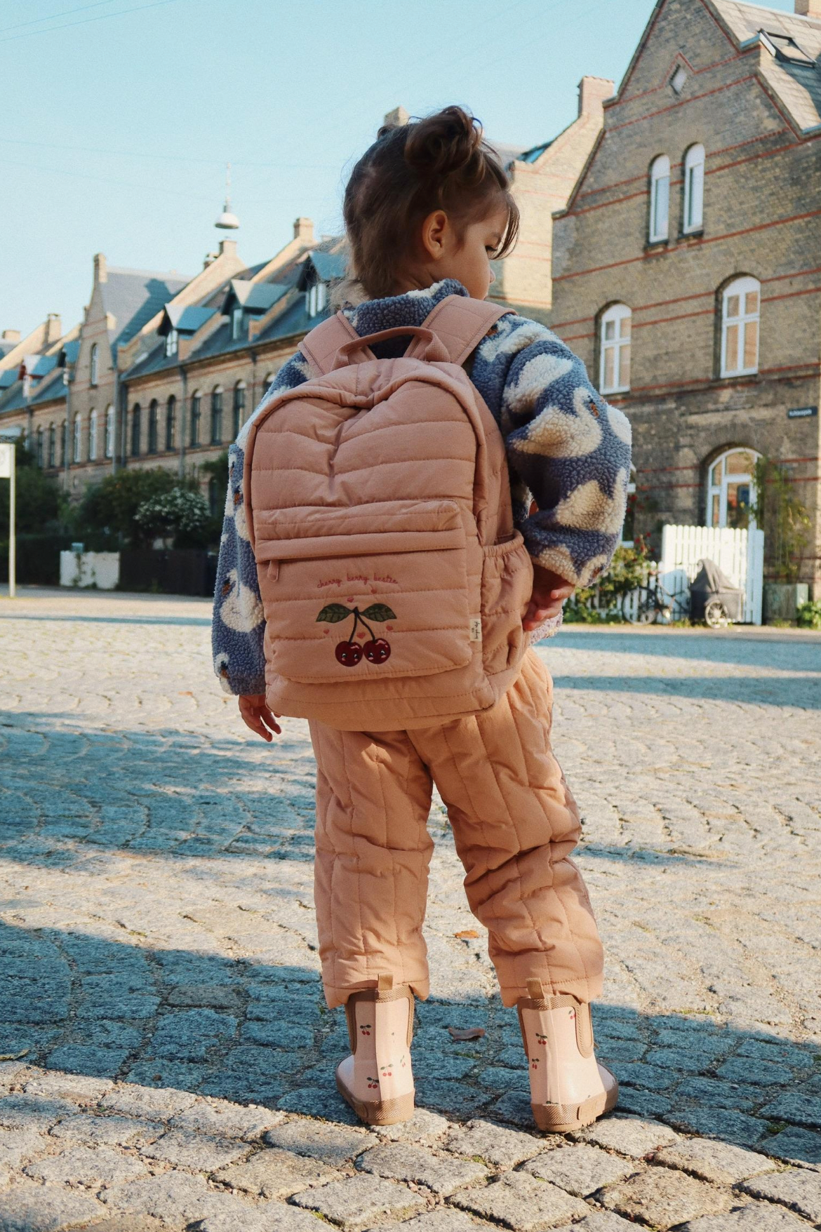 Konges Sløjd Juno Quilted Backpack Midi - Tuscany