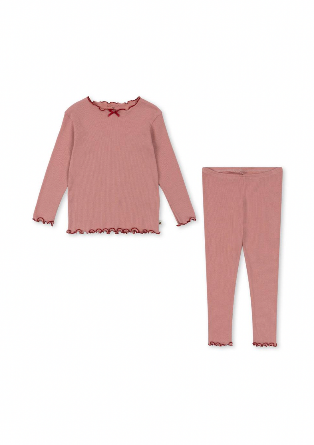 Konges Sløjd Rivi Rib Set OCS - Mellow Rose