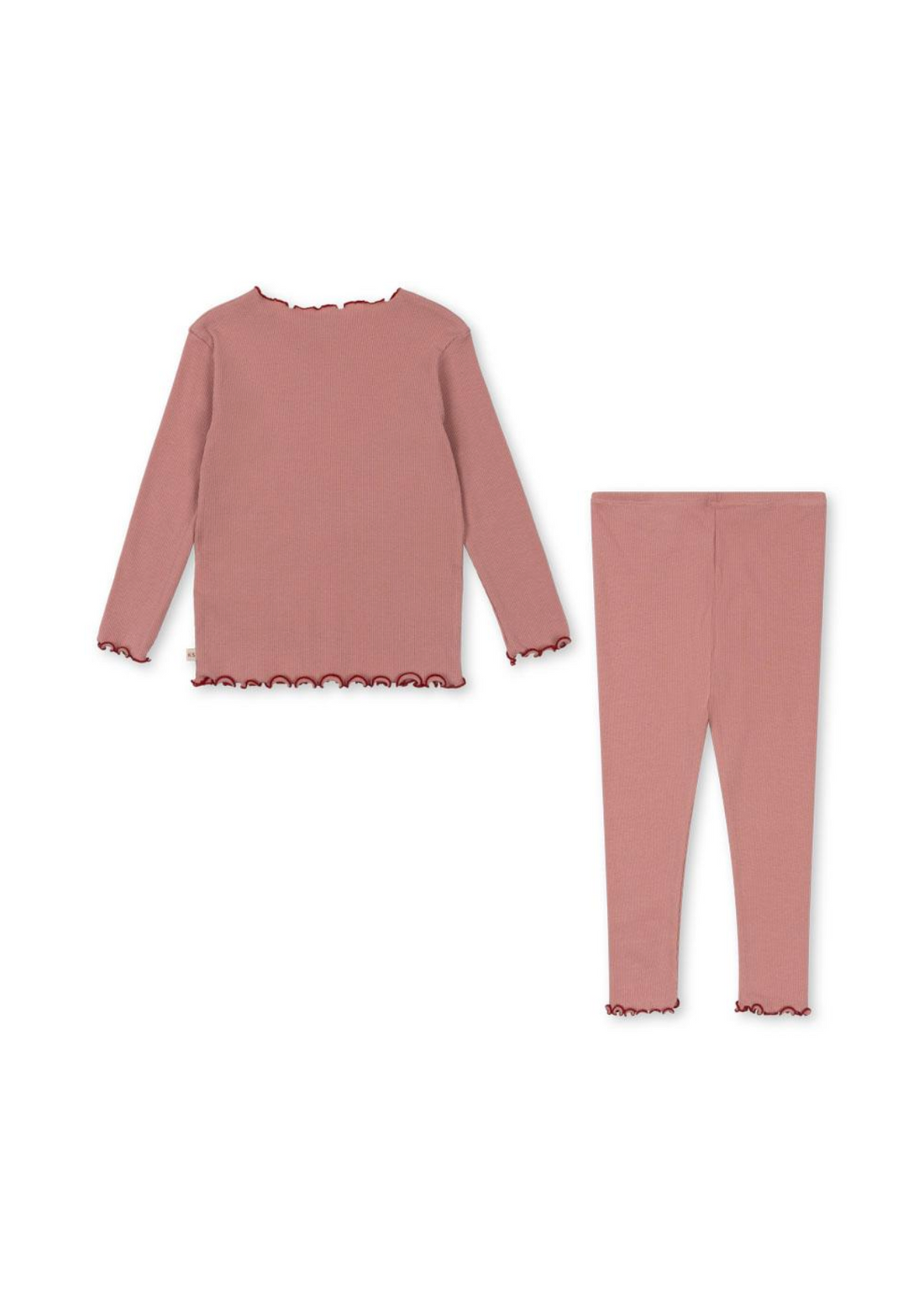 Konges Sløjd Rivi Rib Set OCS - Mellow Rose