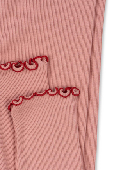 Konges Sløjd Rivi Rib Set OCS - Mellow Rose