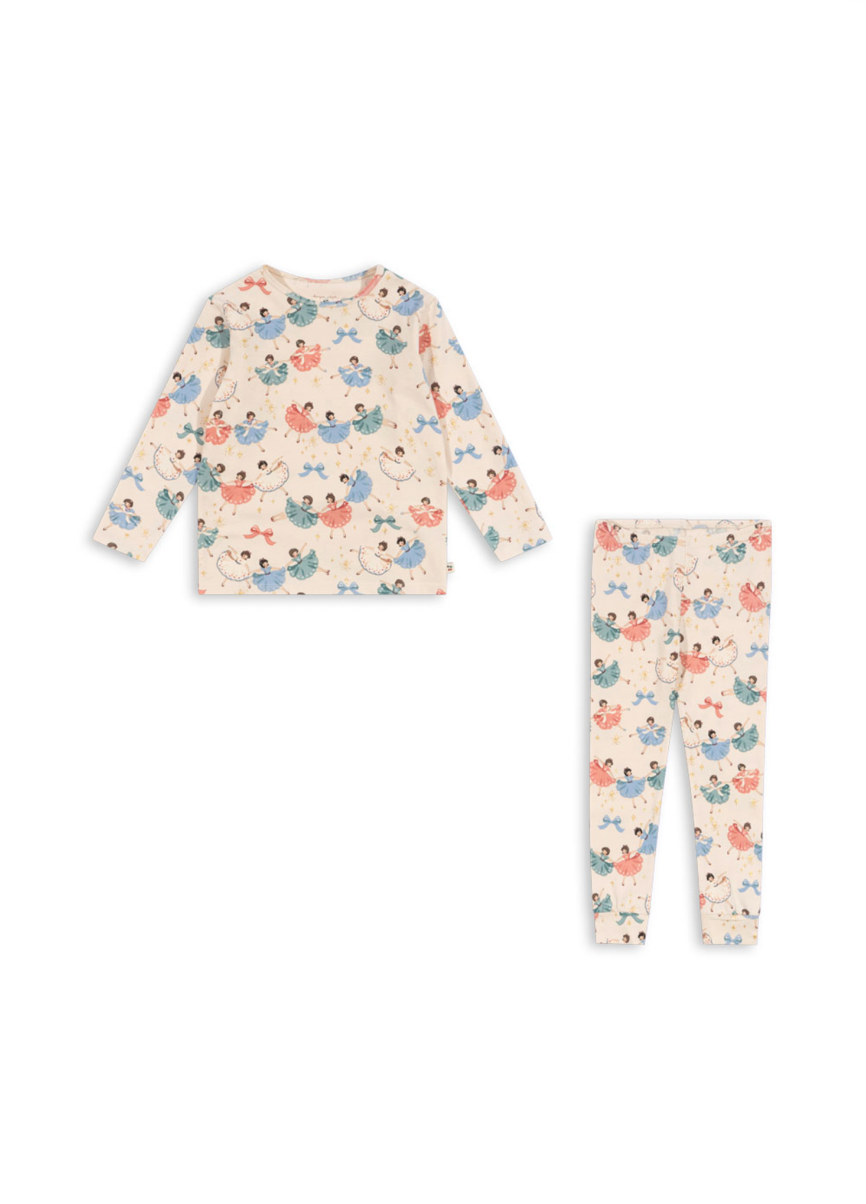 Konges Sløjd Basic Blouse/Pants Set Gots - Bow Ballerina