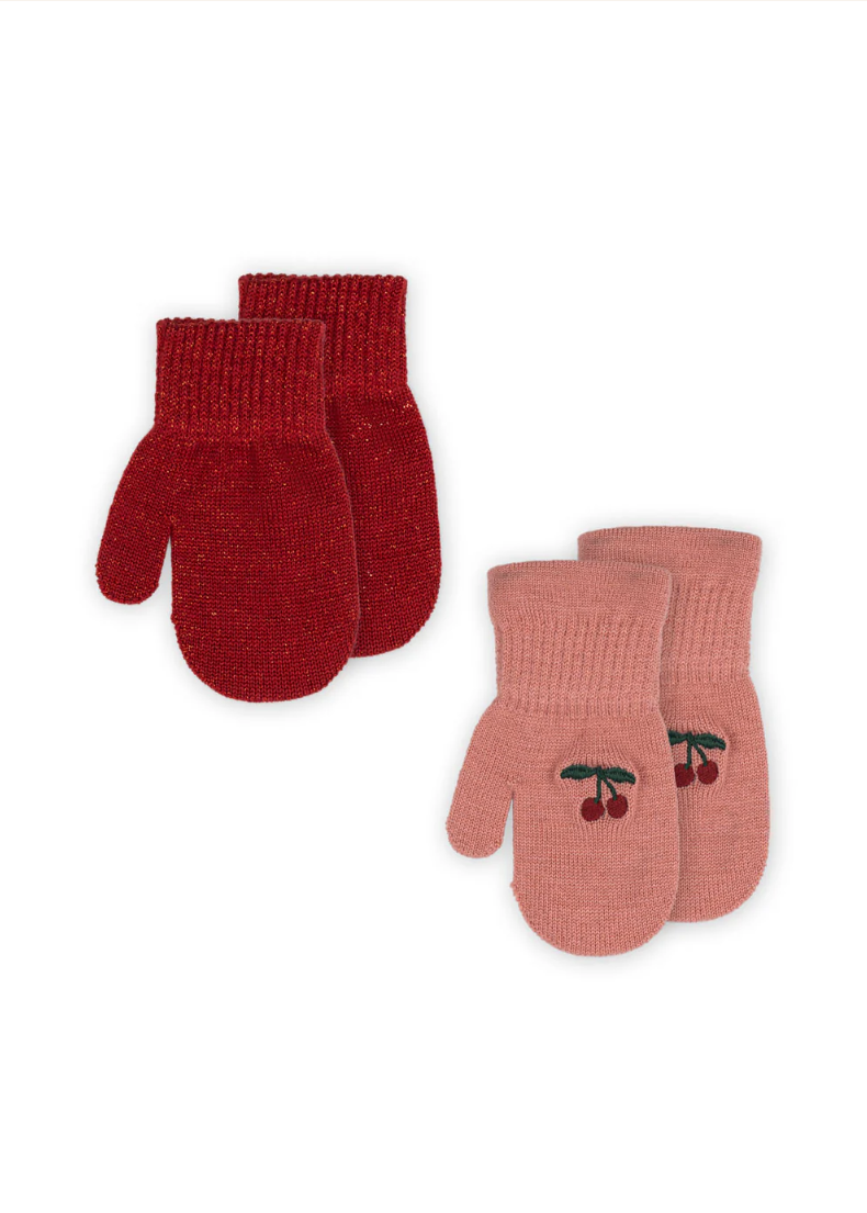 Konges Sløjd 2 Pack Frill Mittens - Mix Pack