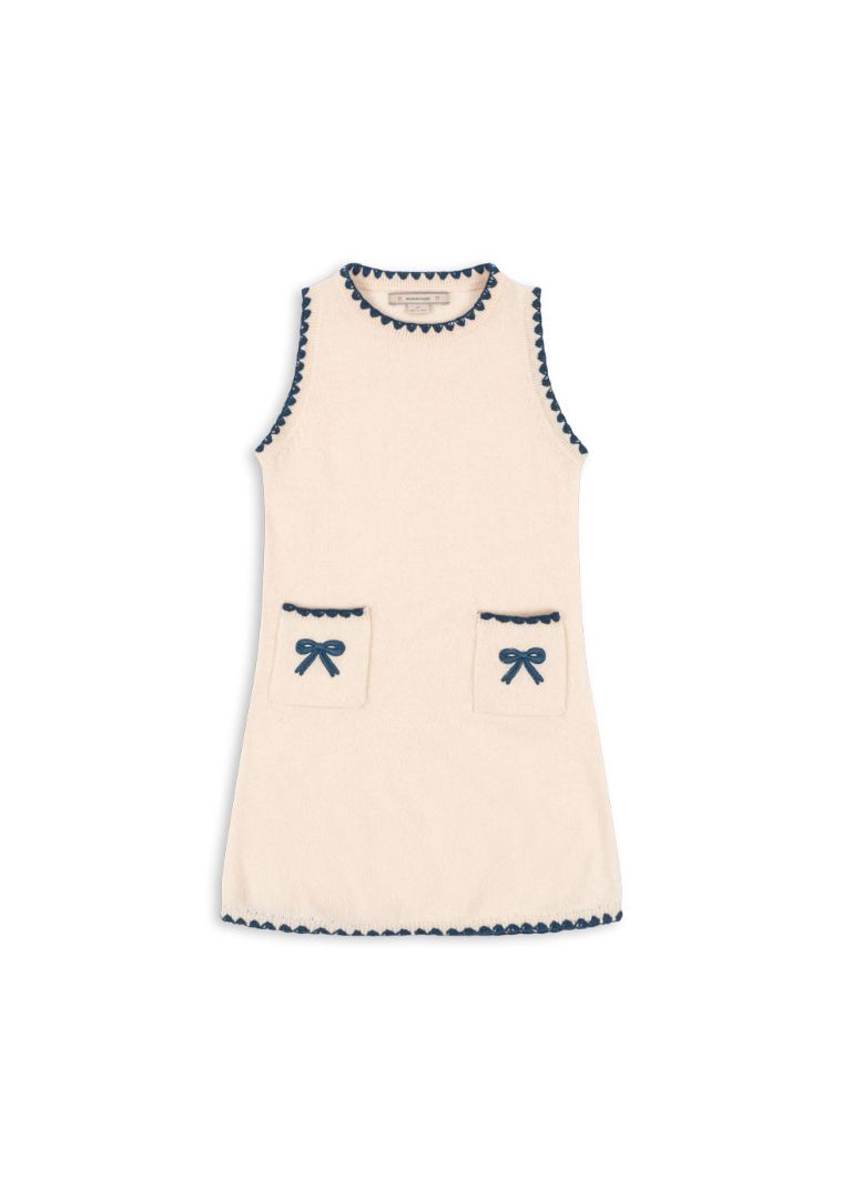 Konges Sløjd Collete Knit Dress - Off White