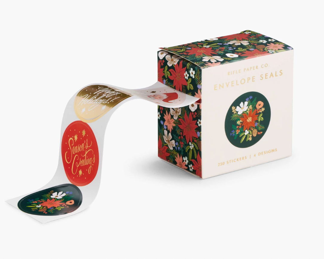 Rifle Paper Co. Holiday Envelope Seals