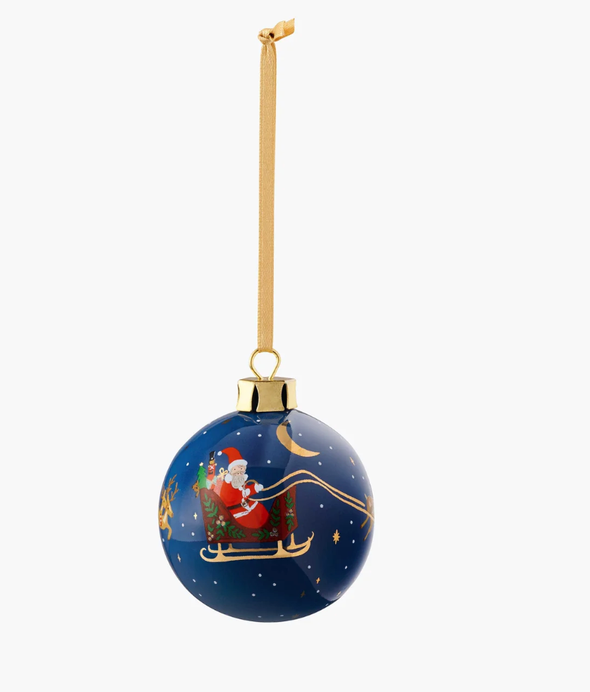 Rifle Paper Co. Porcelain Ornament - Christmas Delivery