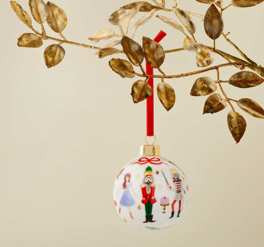 Rifle Paper Co. Porcelain Ornament - Nutcracker