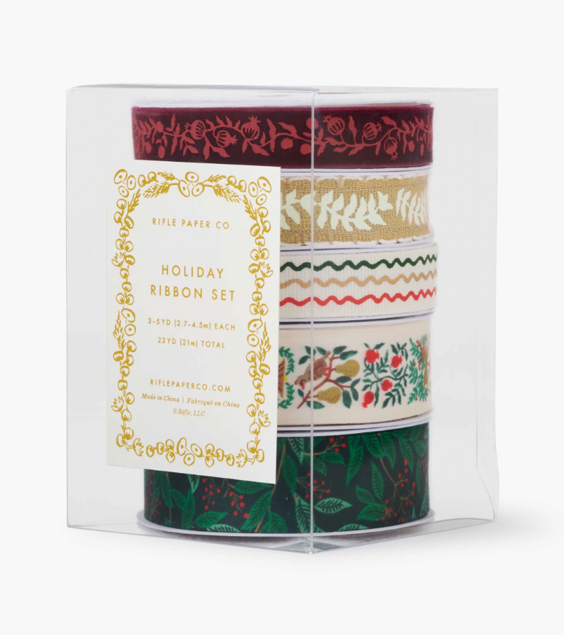 Rifle Paper Co. Willowberry Ribbon Set Of 5