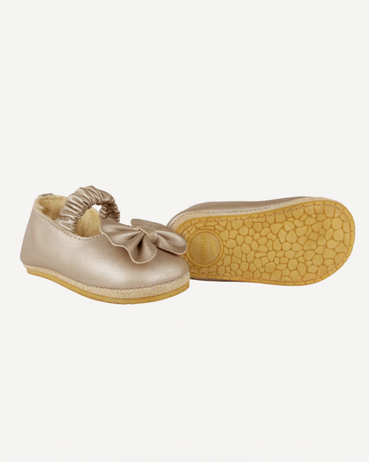 Donsje Neni Ballerinas - Powder Metallic Nubuck