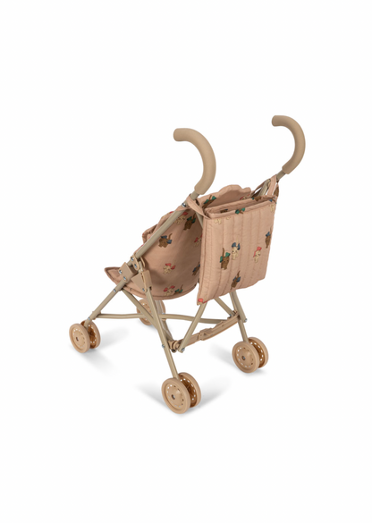 Konges Sløjd Doll Stroller - Bow Kitty Pink