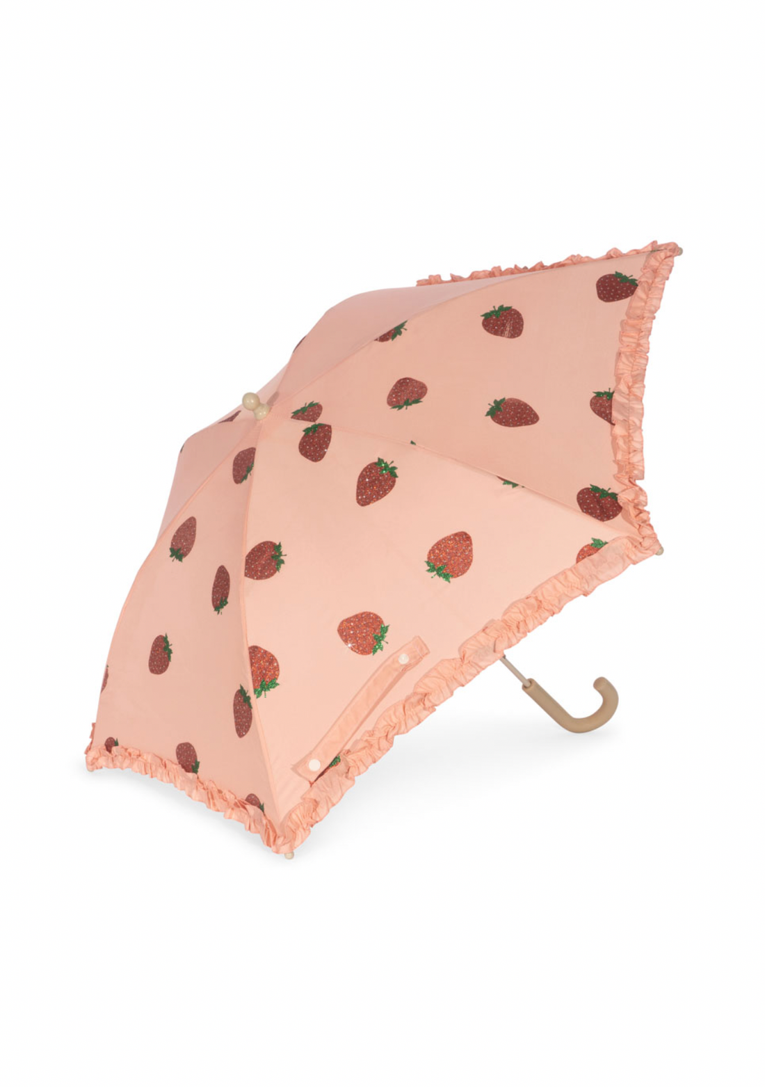 Konges Sløjd Frill Umbrella - Strawberry Glitter