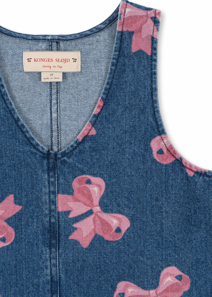 Konges Sløjd Magot Dress GOTS - Bella Bow Denim