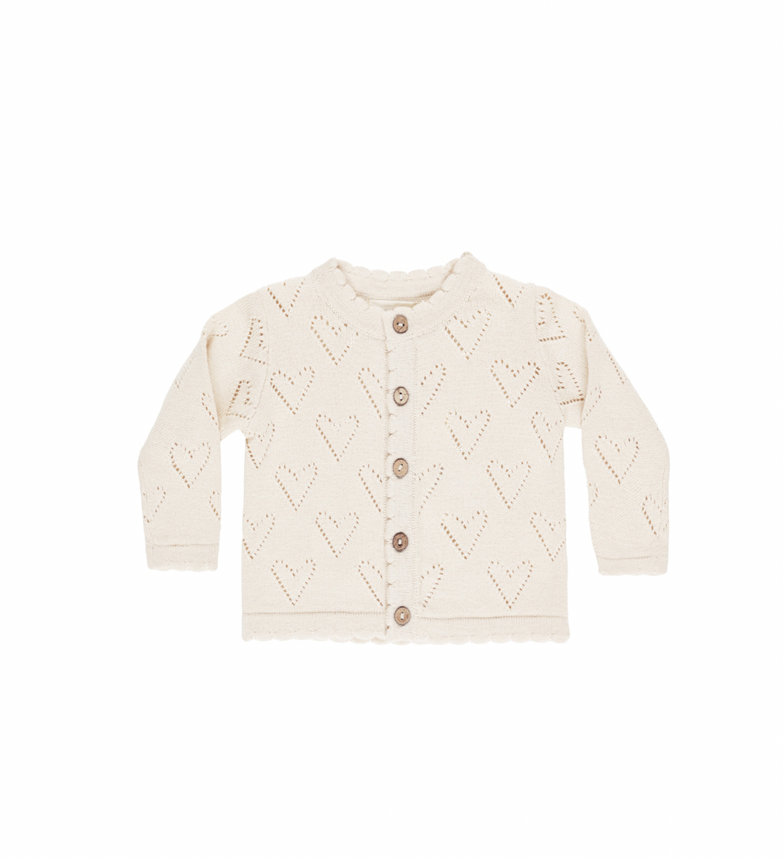 Quincy Mae Knit Cardigan - Ivory