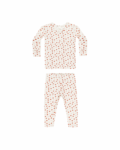 Quincy Mae Bamboo Pajama Set - Valentines