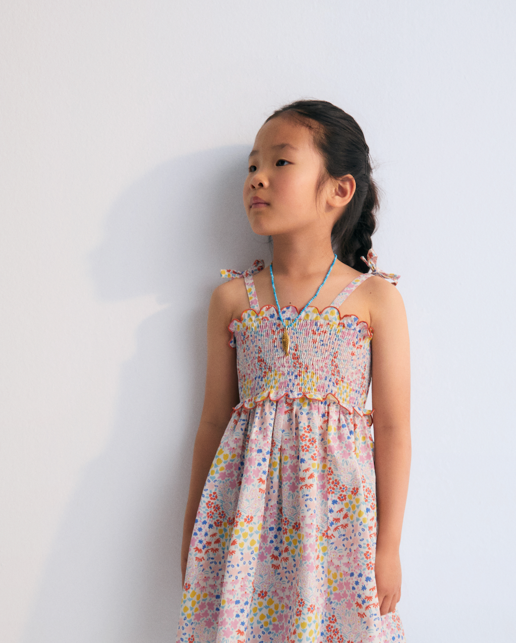 The New Society Greneva Dress - Anemone Print