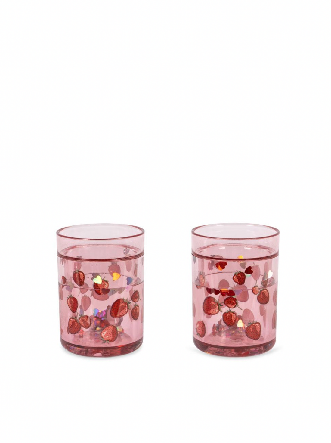 Konges Sløjd 2 Pack Glitter Cups - Fragola